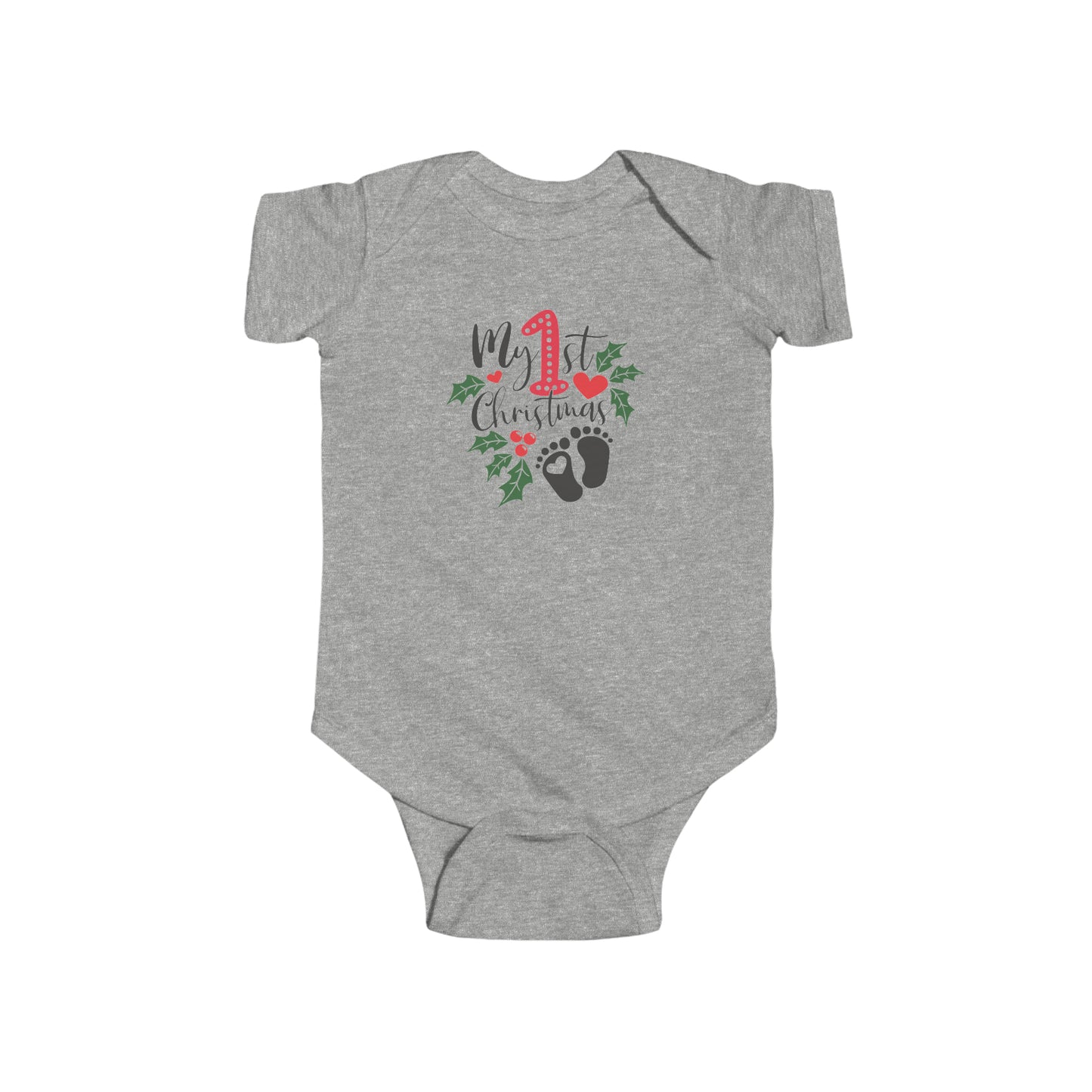 My 1st Christmas - Infant Fine Jersey Bodysuit