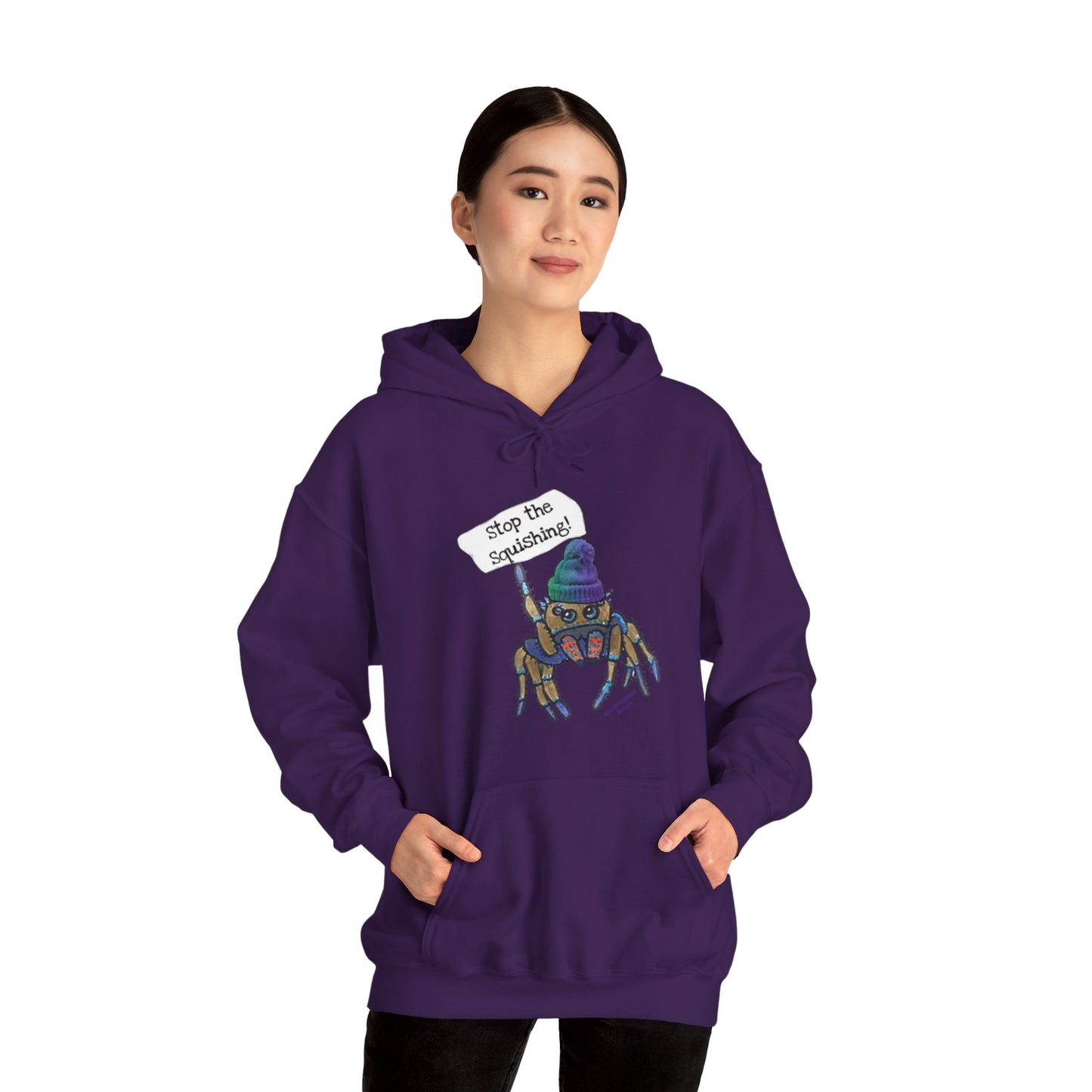 DSD Stop the Squishing - Unisex Heavy Blend™ Hooded Sweatshirt