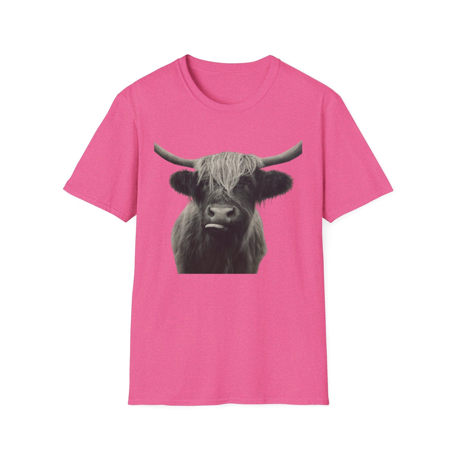 Just a Highland Cow - Unisex Softstyle T-Shirt