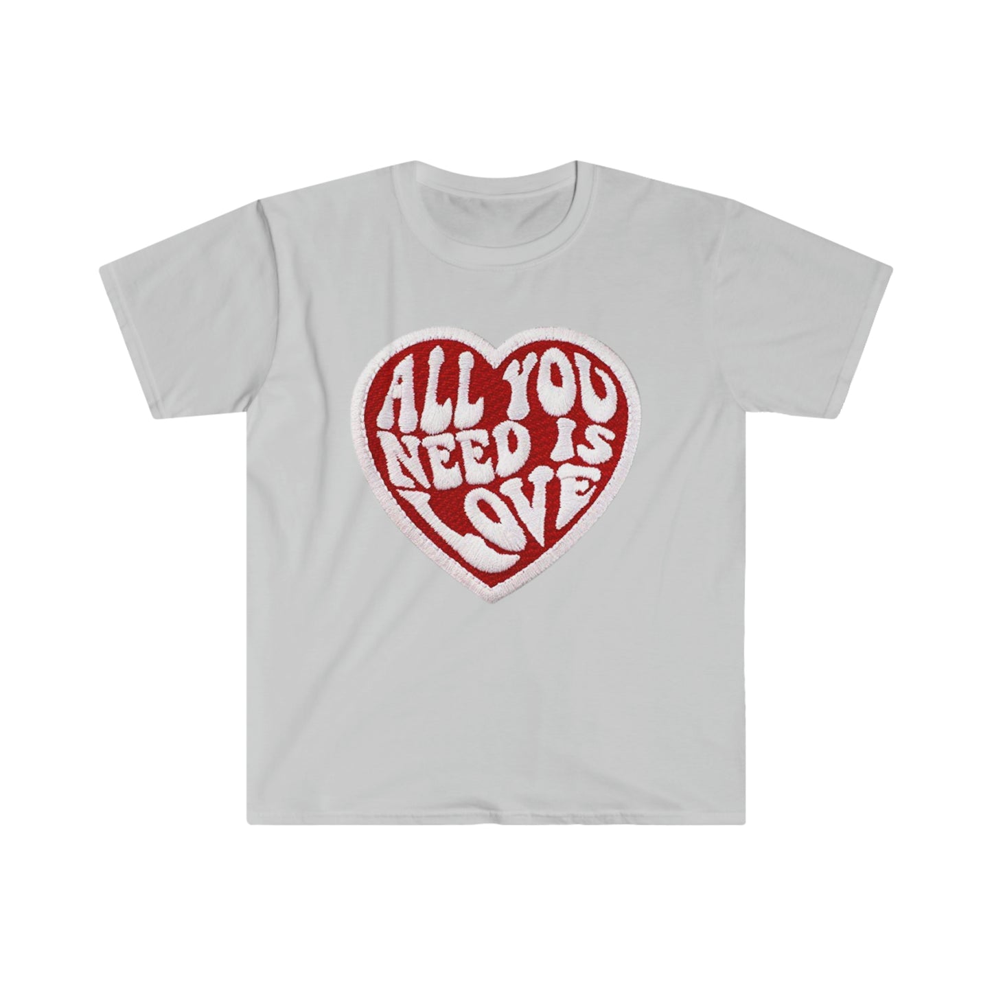 All you need is love Patch - Unisex Softstyle T-Shirt