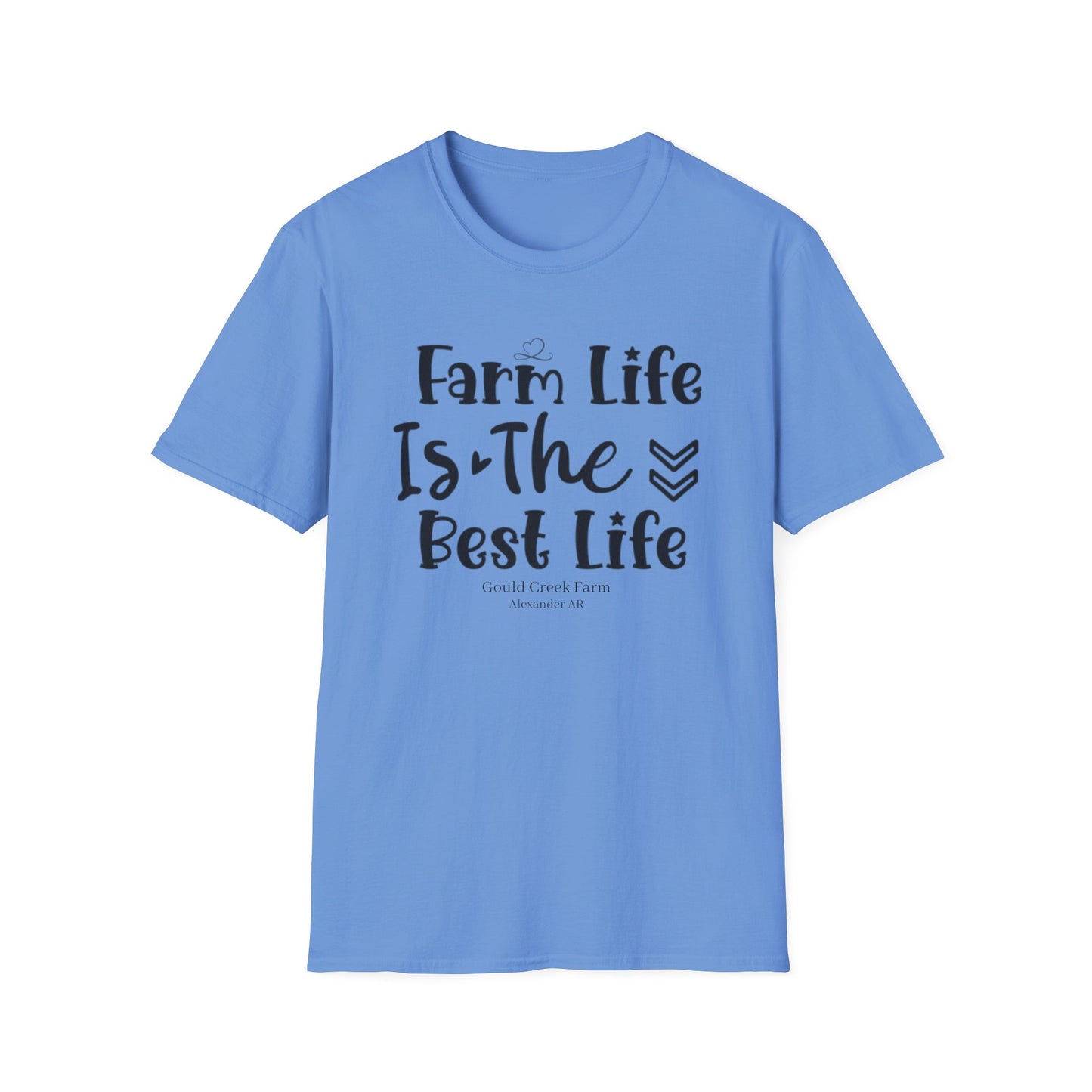 Farm Life is the Best Life GCF - Unisex Softstyle T-Shirt