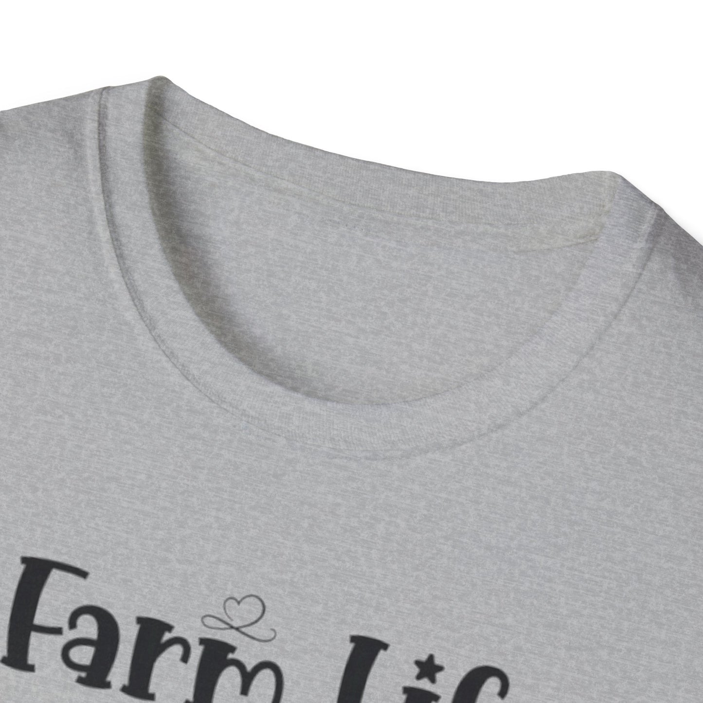 Farm Life is the Best Life WDF - Unisex Softstyle T-Shirt