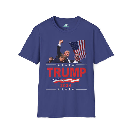 Trump 2024 PA Rally - Unisex Softstyle T-Shirt