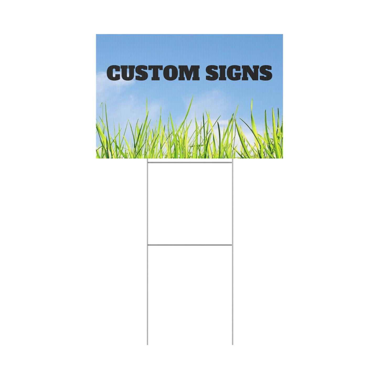 Custom - Plastic Yard Sign