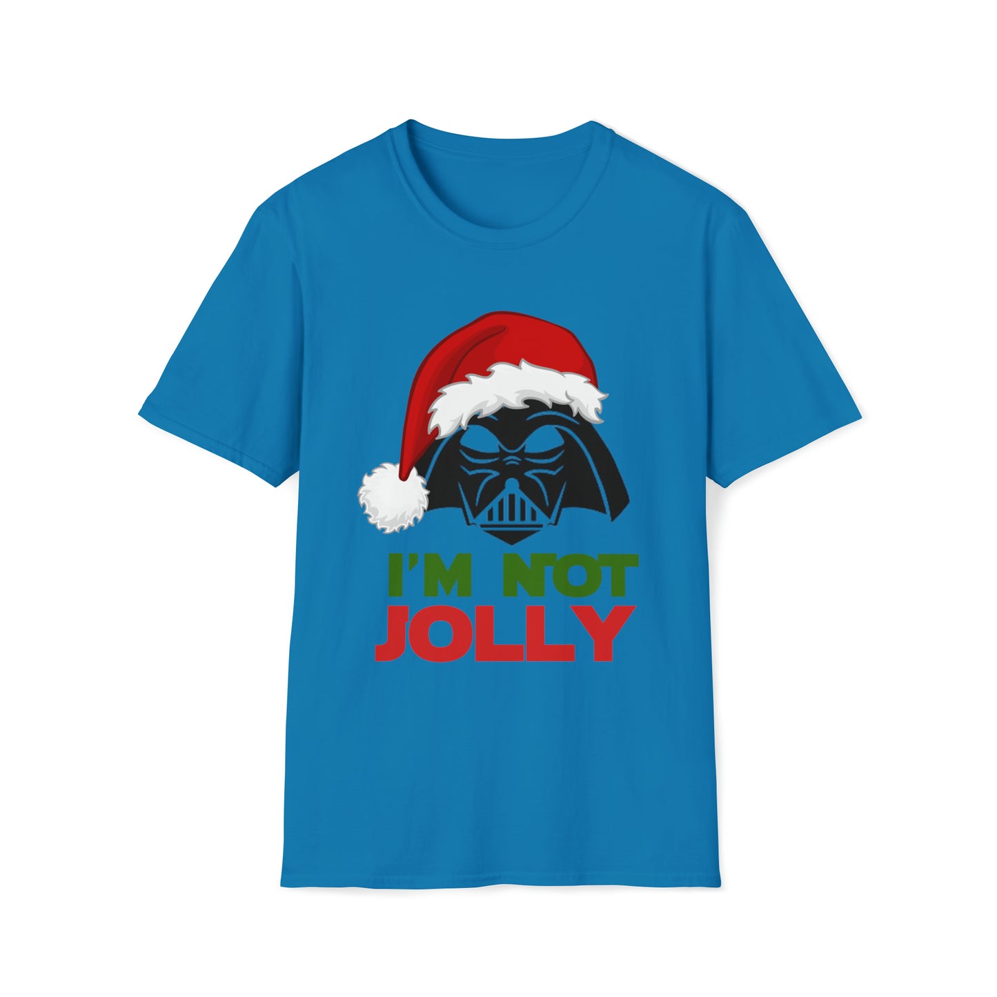 I’m not jolly Darth Vader - Unisex Softstyle T-Shirt