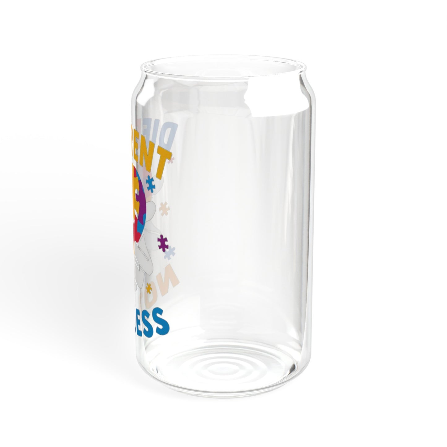 Different NOT Less - Sipper Glass, 16oz