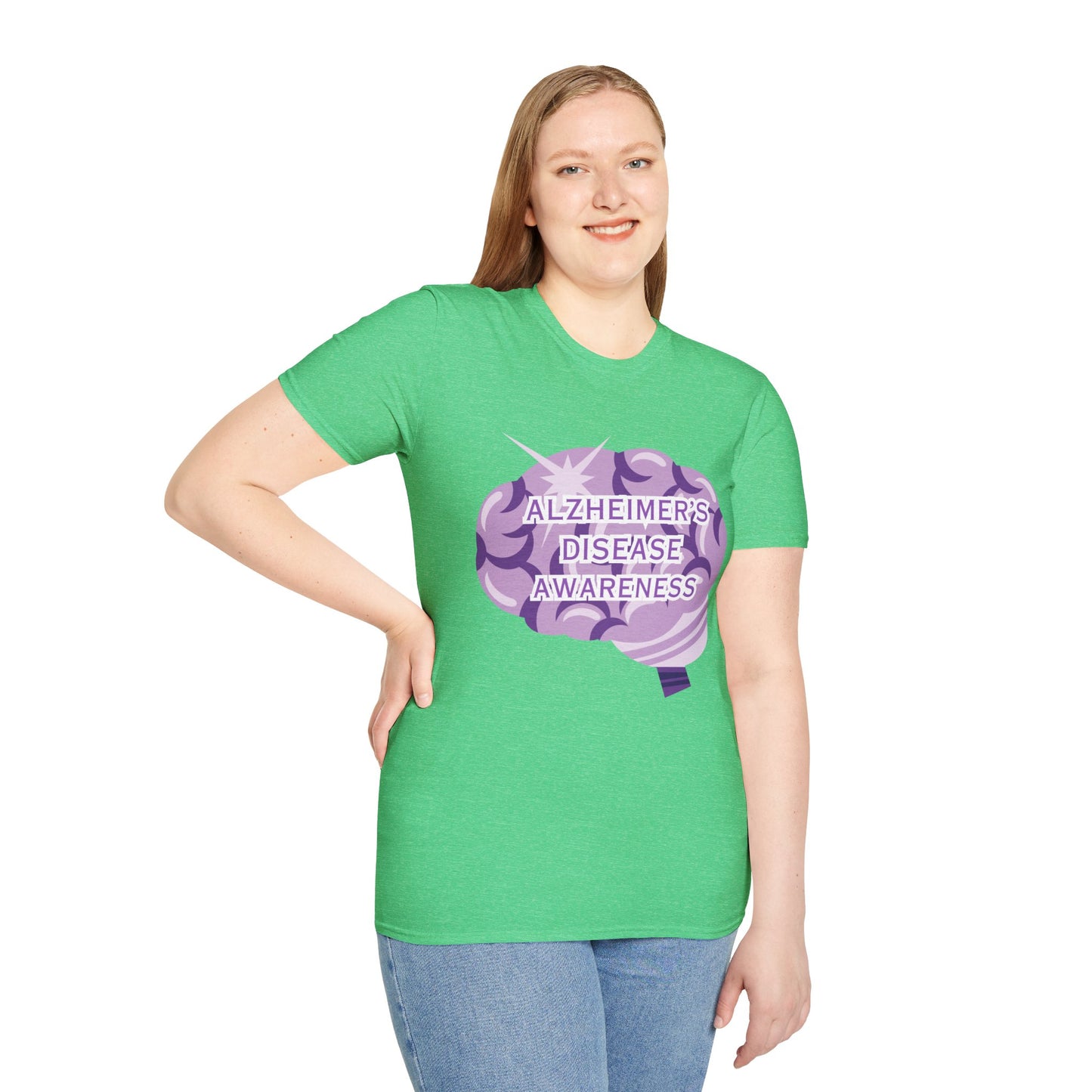 Alzheimer's Disease Awareness - Unisex Softstyle T-Shirt