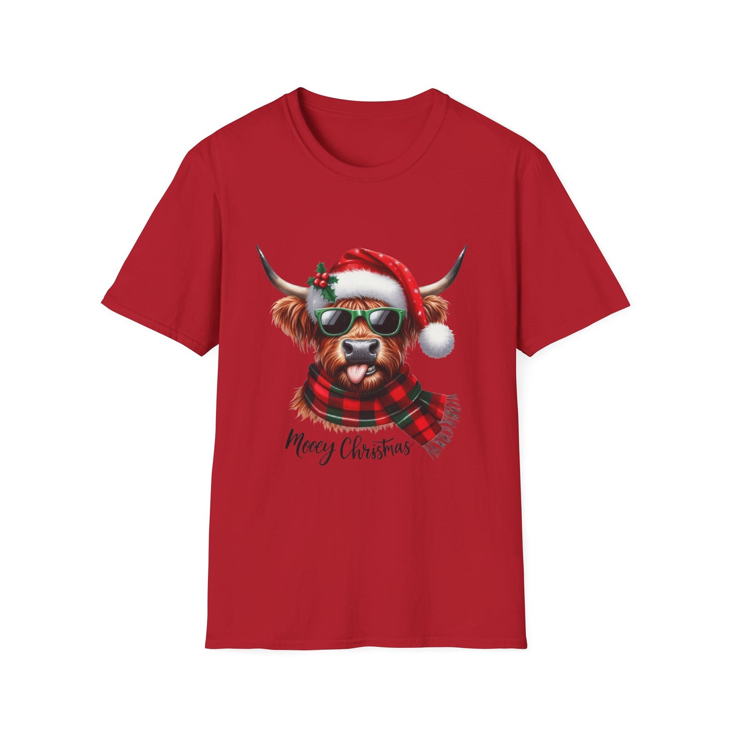 Mooey Christmas - Unisex Softstyle T-Shirt