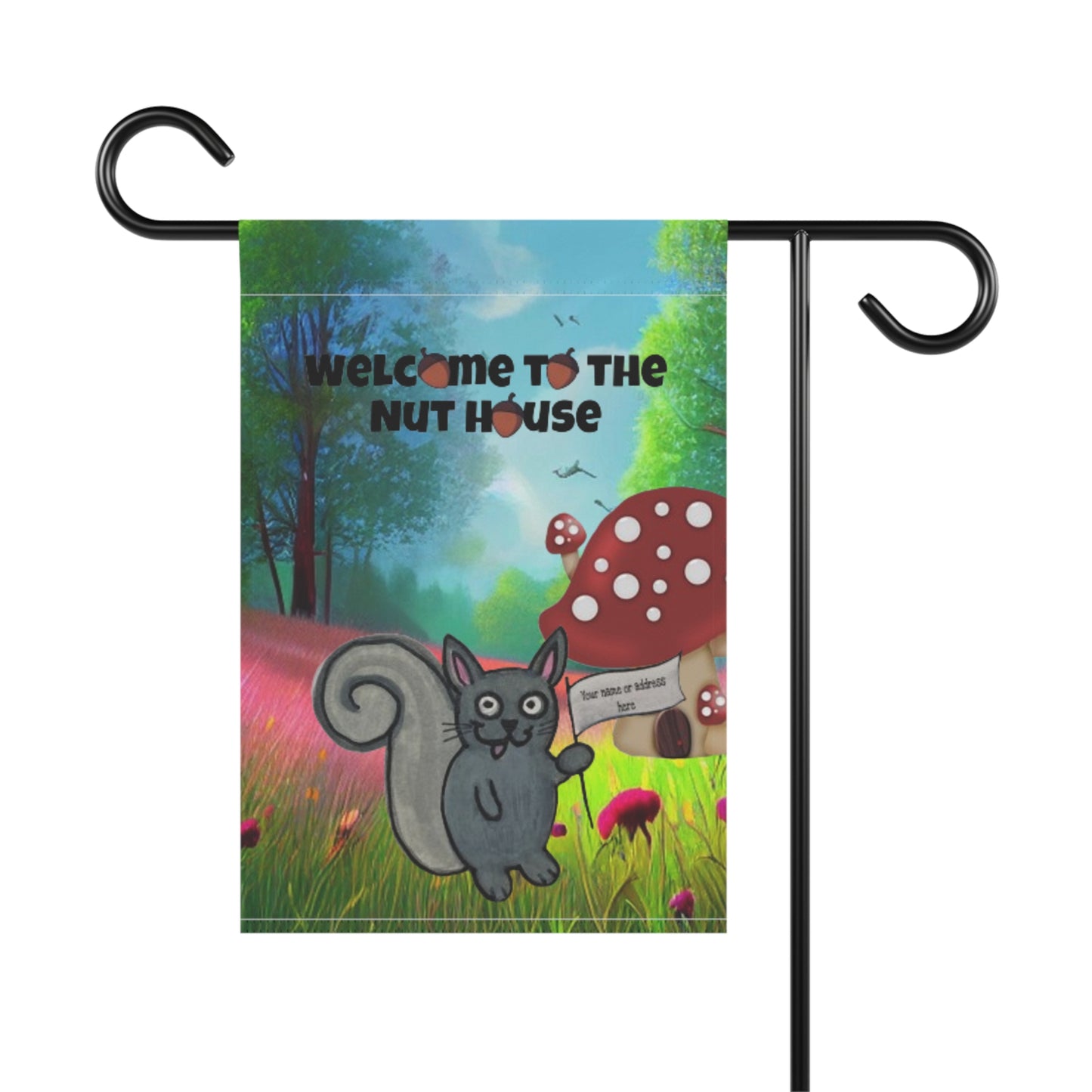 Welcome to The Nut House Shroom Room - Garden & House Banner