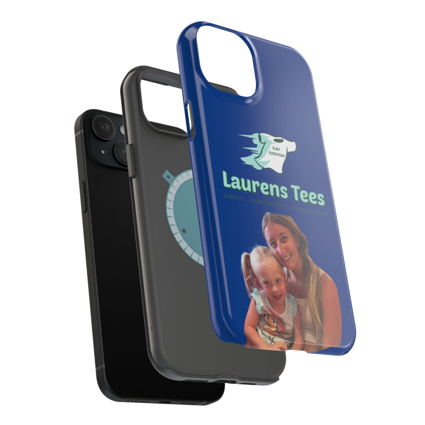 CUSTOM iPhone Cases (Laurens Tees as example) - Magnetic Tough Cases