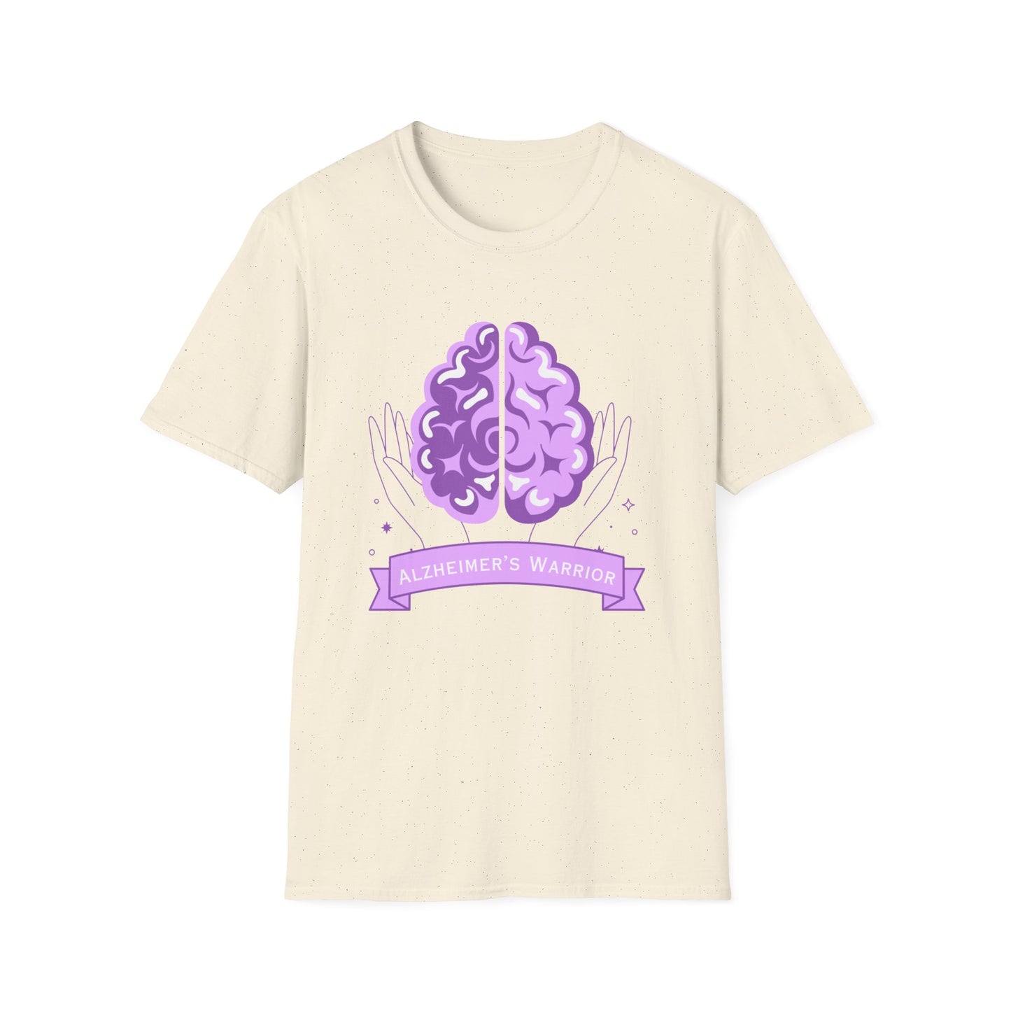 Alzheimer's Warrior - Unisex Softstyle T-Shirt