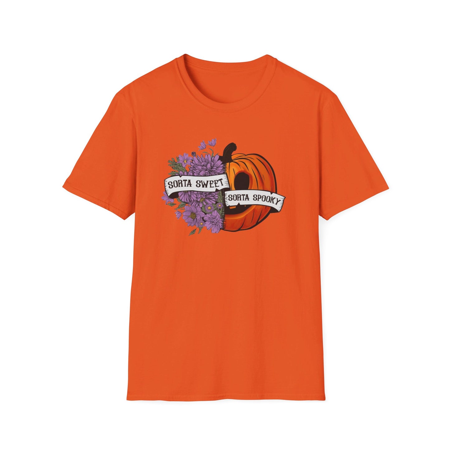 Sorta Sweet Sorta Spooky - Unisex Softstyle T-Shirt