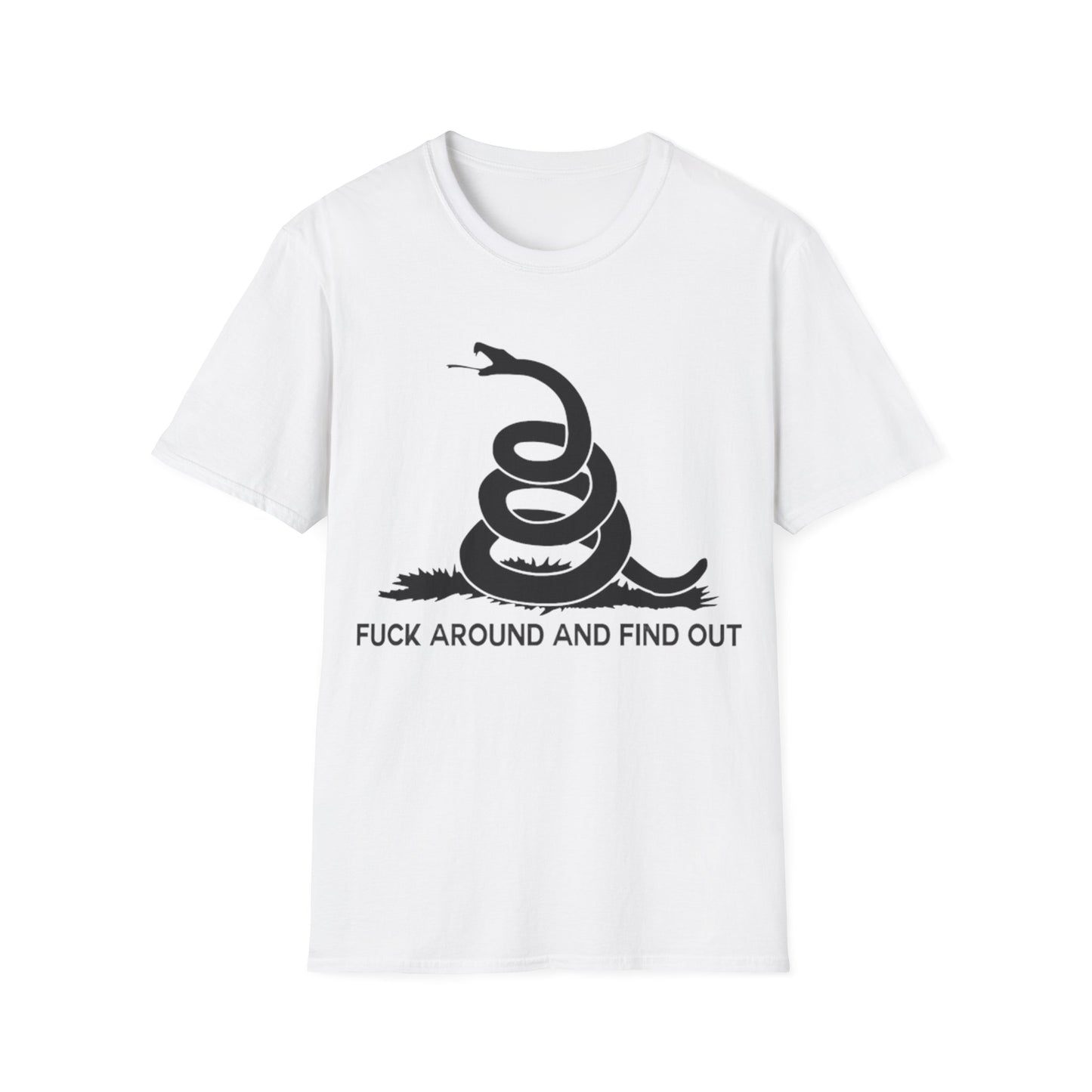 FAFO Dont Thread on Me - Unisex Softstyle T-Shirt