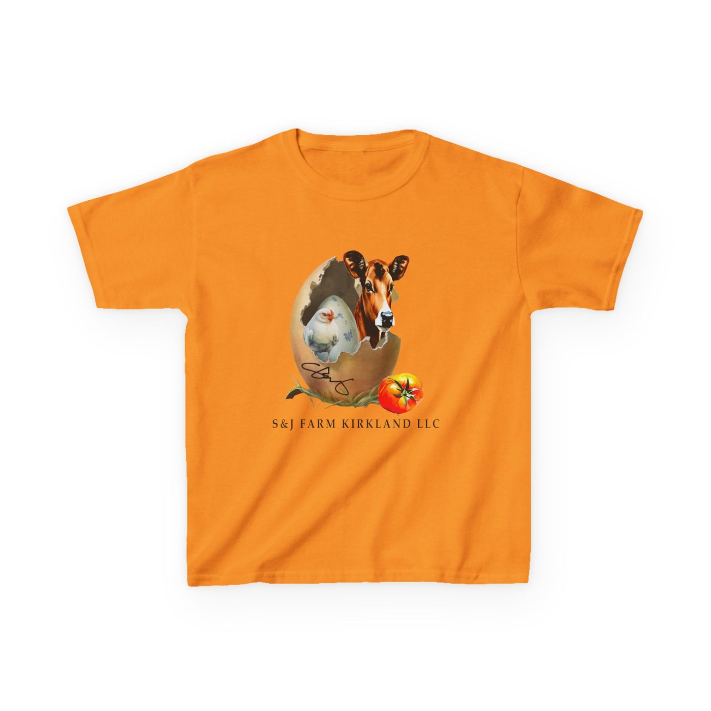 S&J Farm Kirkland LLC - Kids Heavy Cotton™ Tee