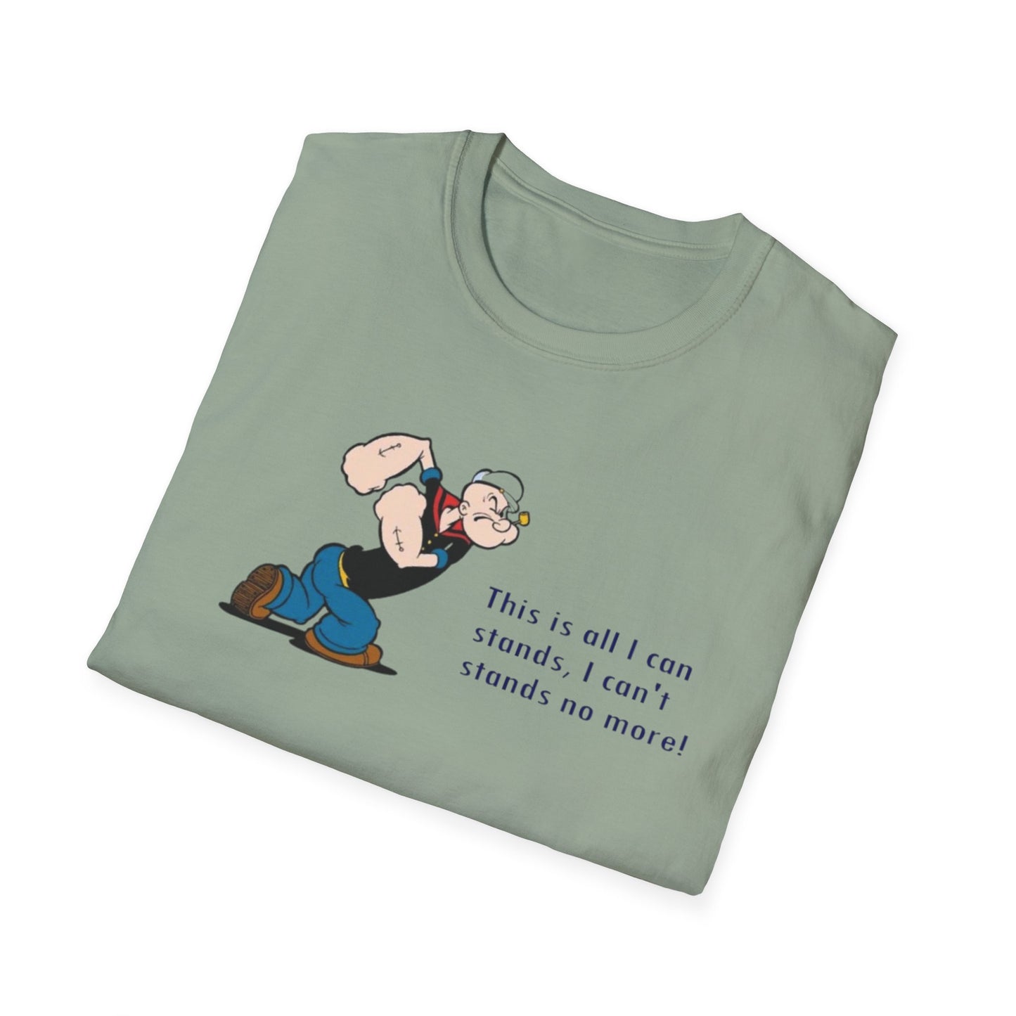 Popeye - Unisex Softstyle T-Shirt | Comfortable Everyday Wear | Perfect for Casual Outings