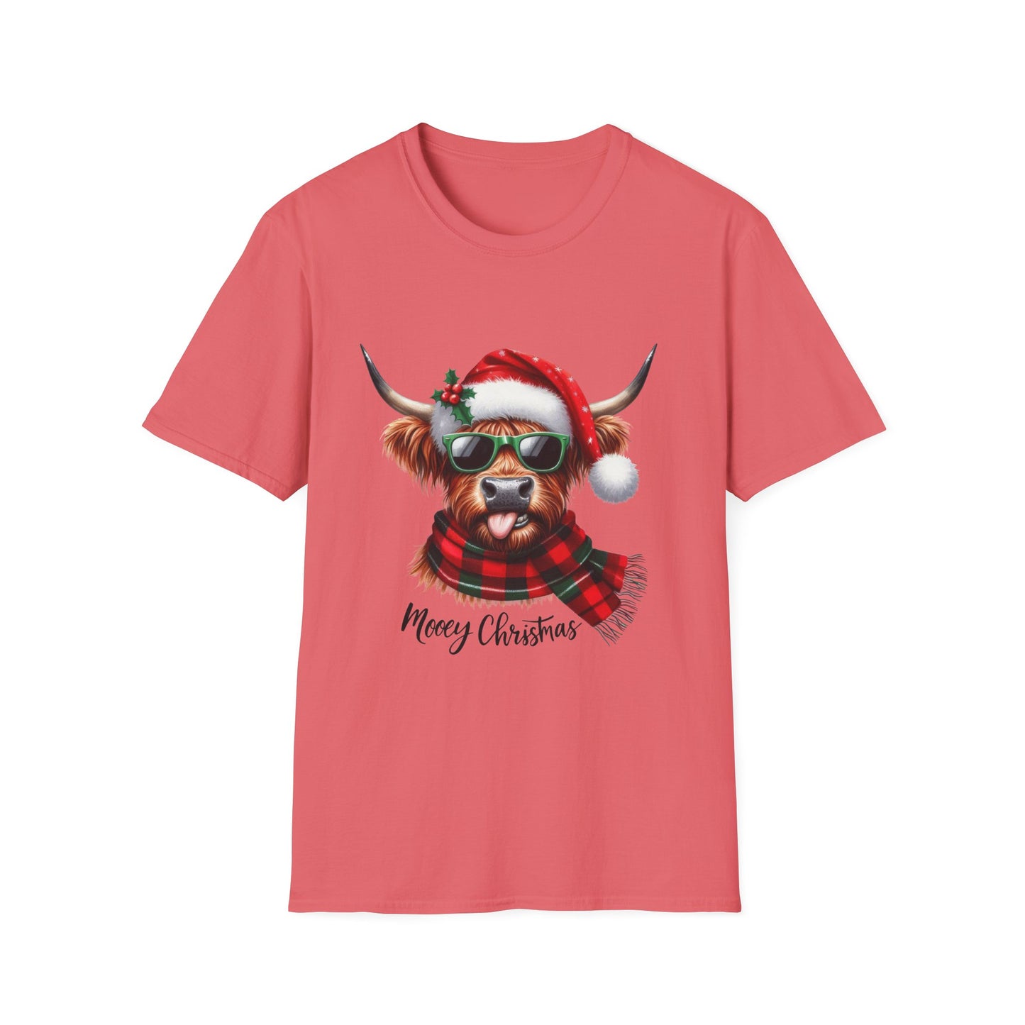 Mooey Christmas - Unisex Softstyle T-Shirt