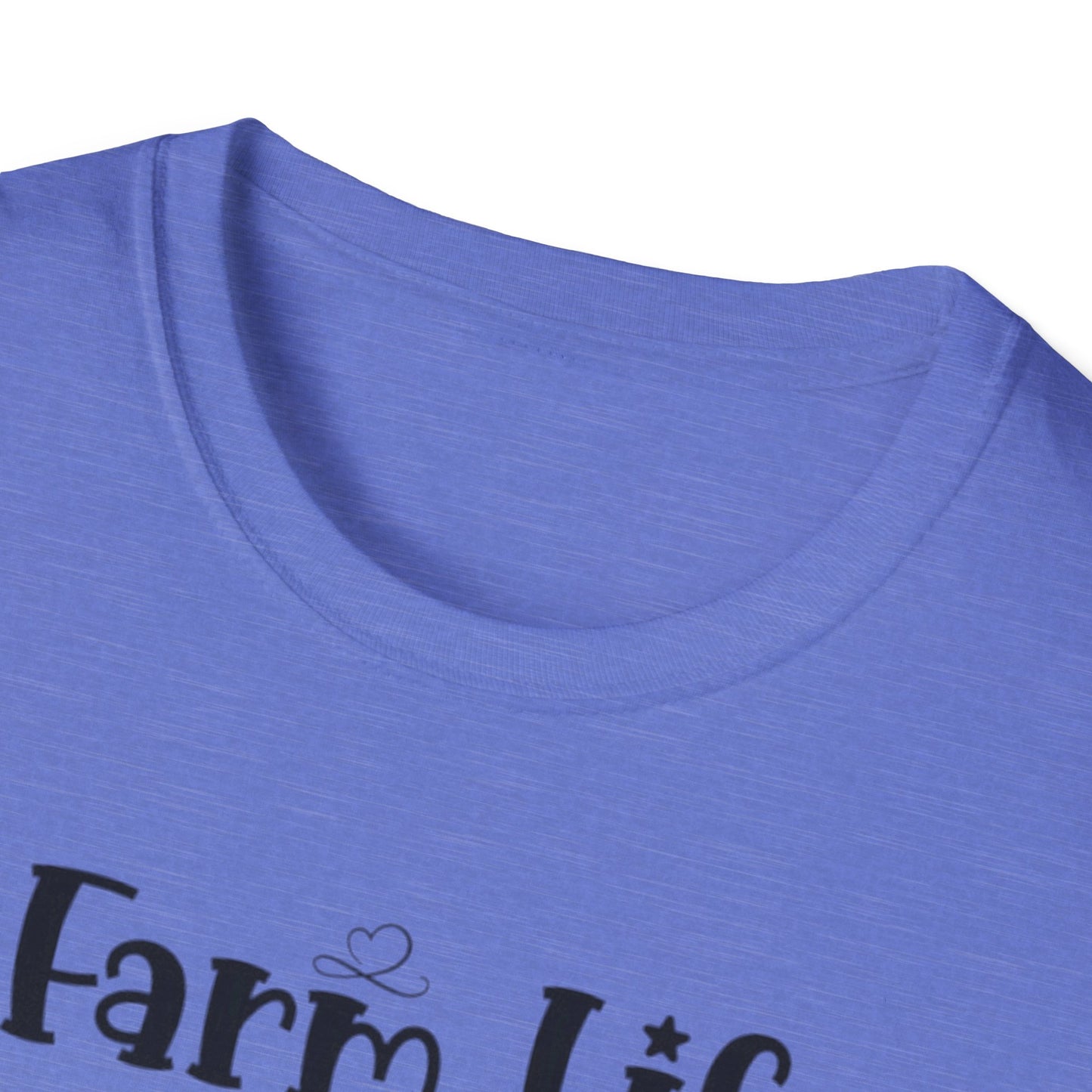 Farm Life is the Best Life WDF - Unisex Softstyle T-Shirt