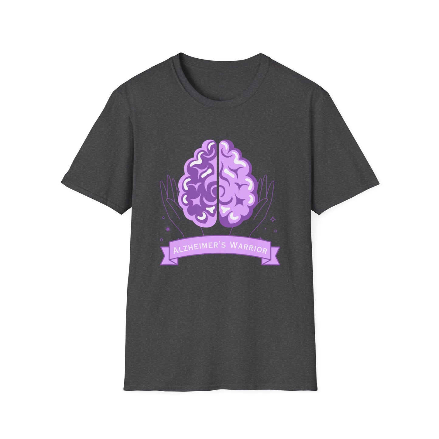 Alzheimer's Warrior - Unisex Softstyle T-Shirt