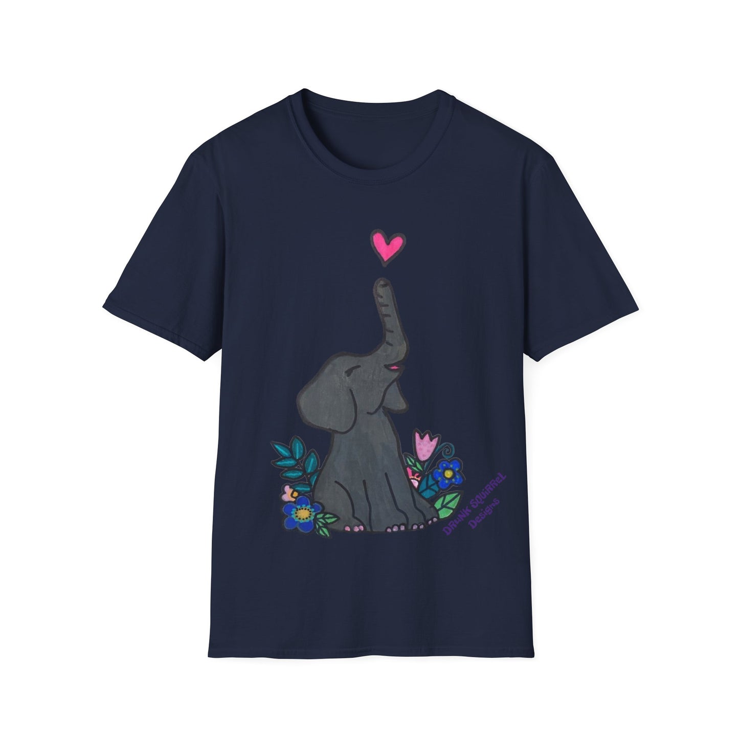 DSD Elephant - Unisex Softstyle T-Shirt