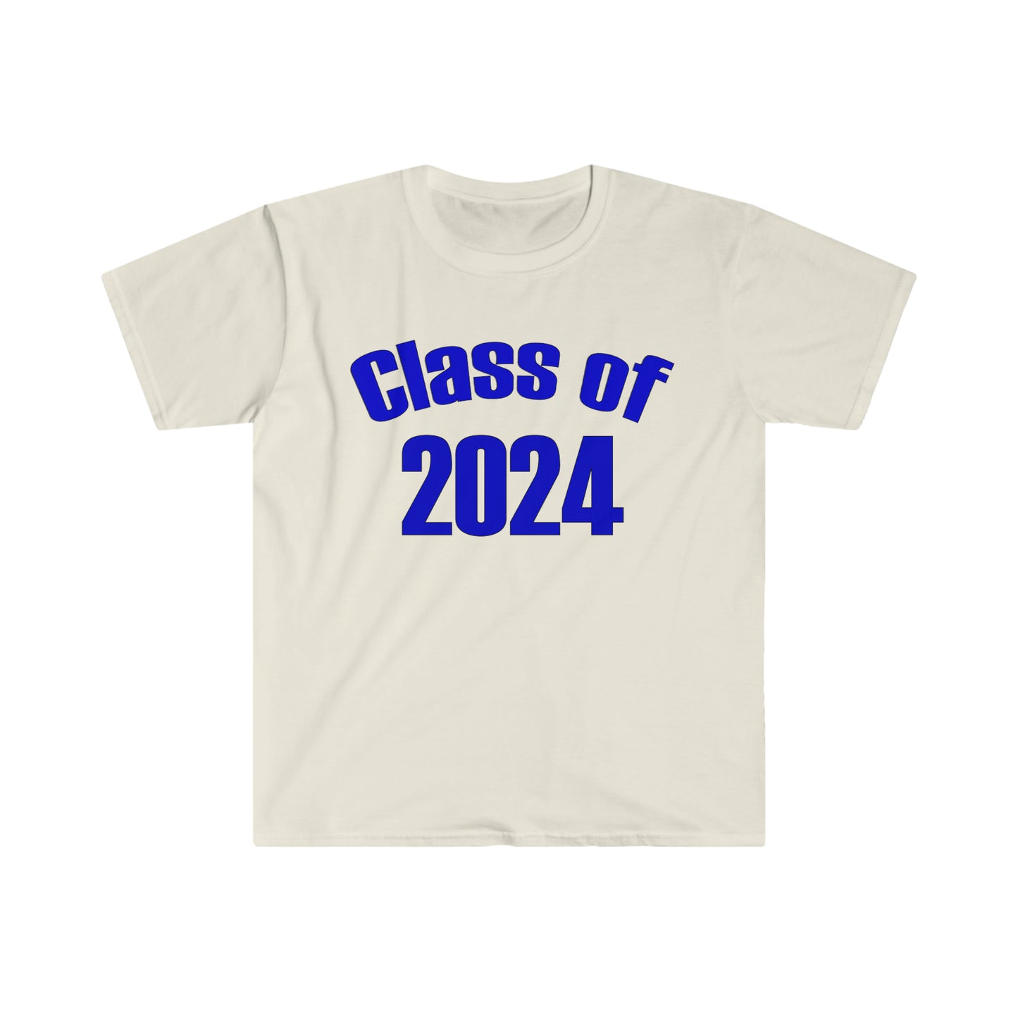 Class Of 2024 Athletic Style - Unisex Softstyle T-Shirt
