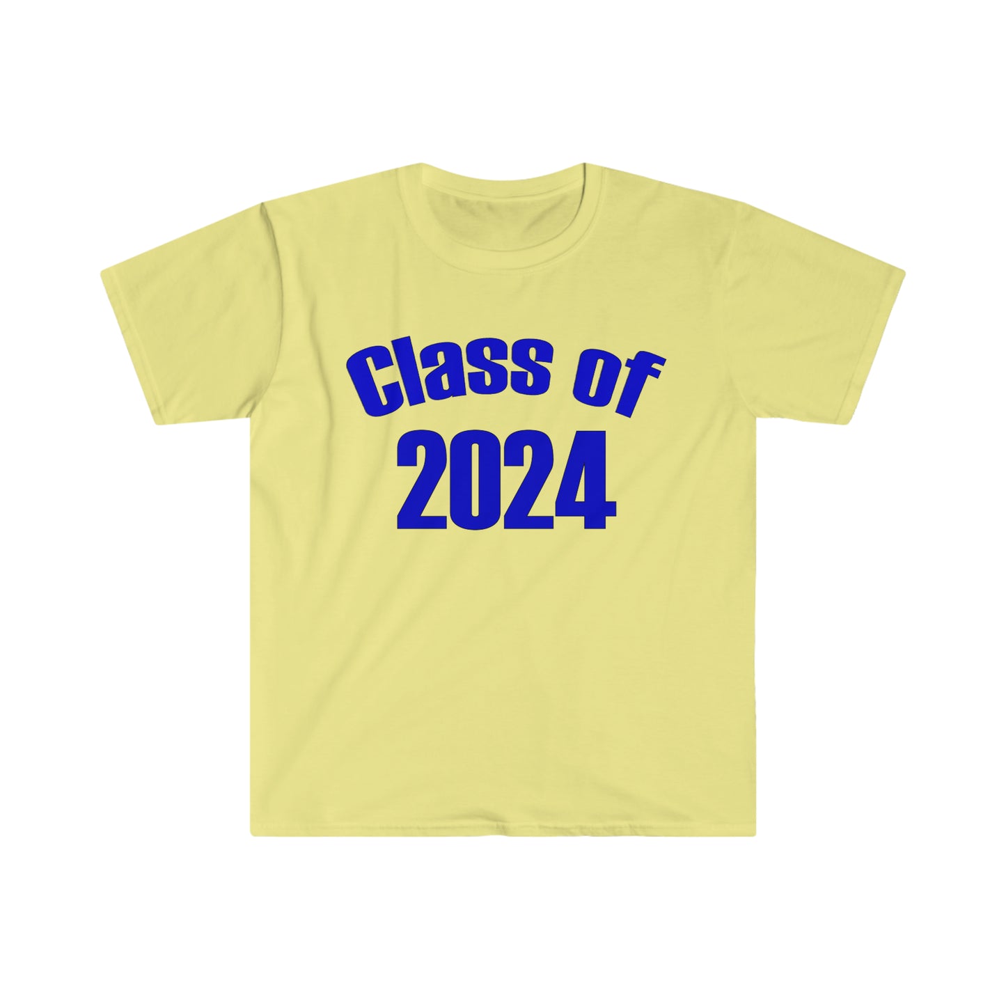 Class Of 2024 Athletic Style - Unisex Softstyle T-Shirt