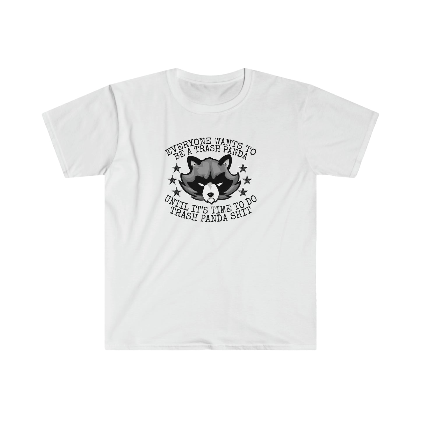 GamingTrashPanda S@#$ - Unisex Softstyle T-Shirt