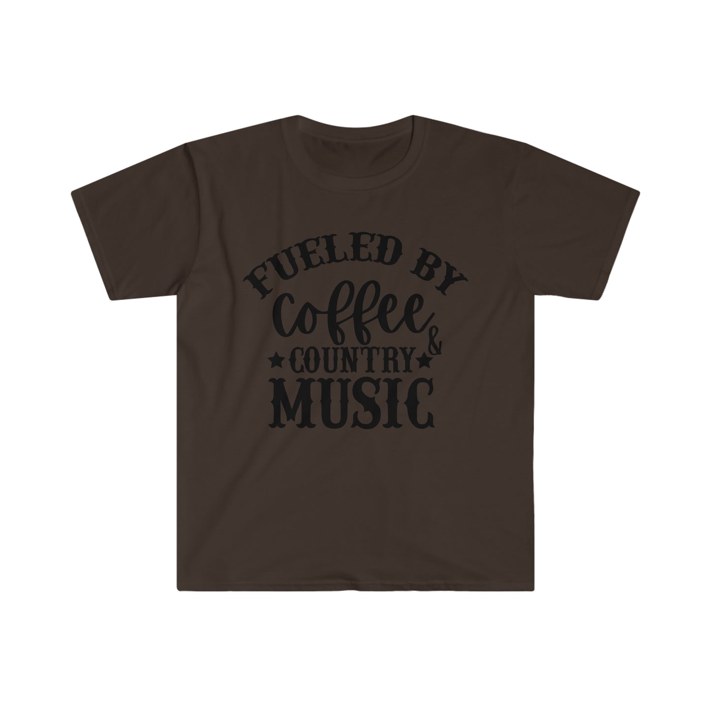 Coffee & Country Music - Unisex Softstyle T-Shirt