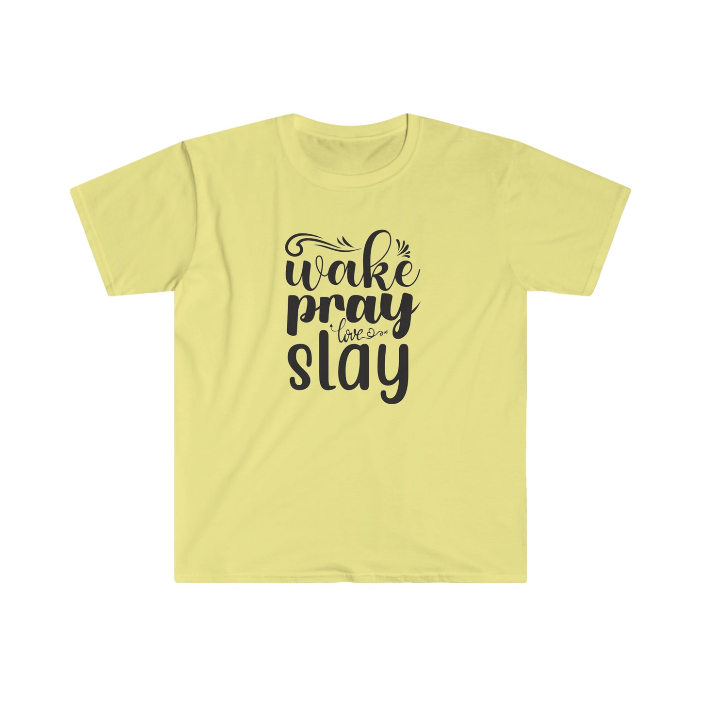 Wake Pray Love Slay - Unisex Softstyle T-Shirt