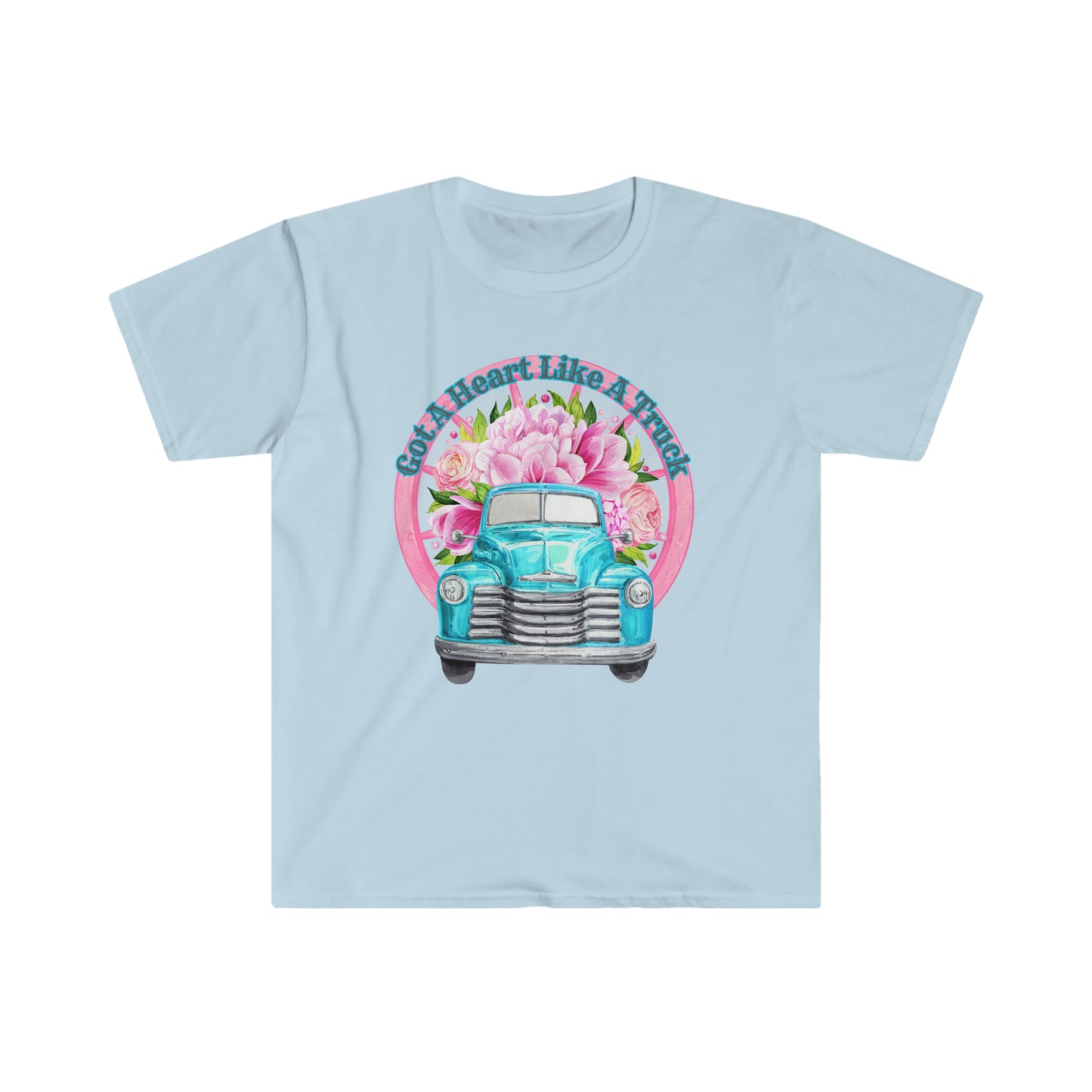 Heart Like a Truck - Unisex Softstyle T-Shirt