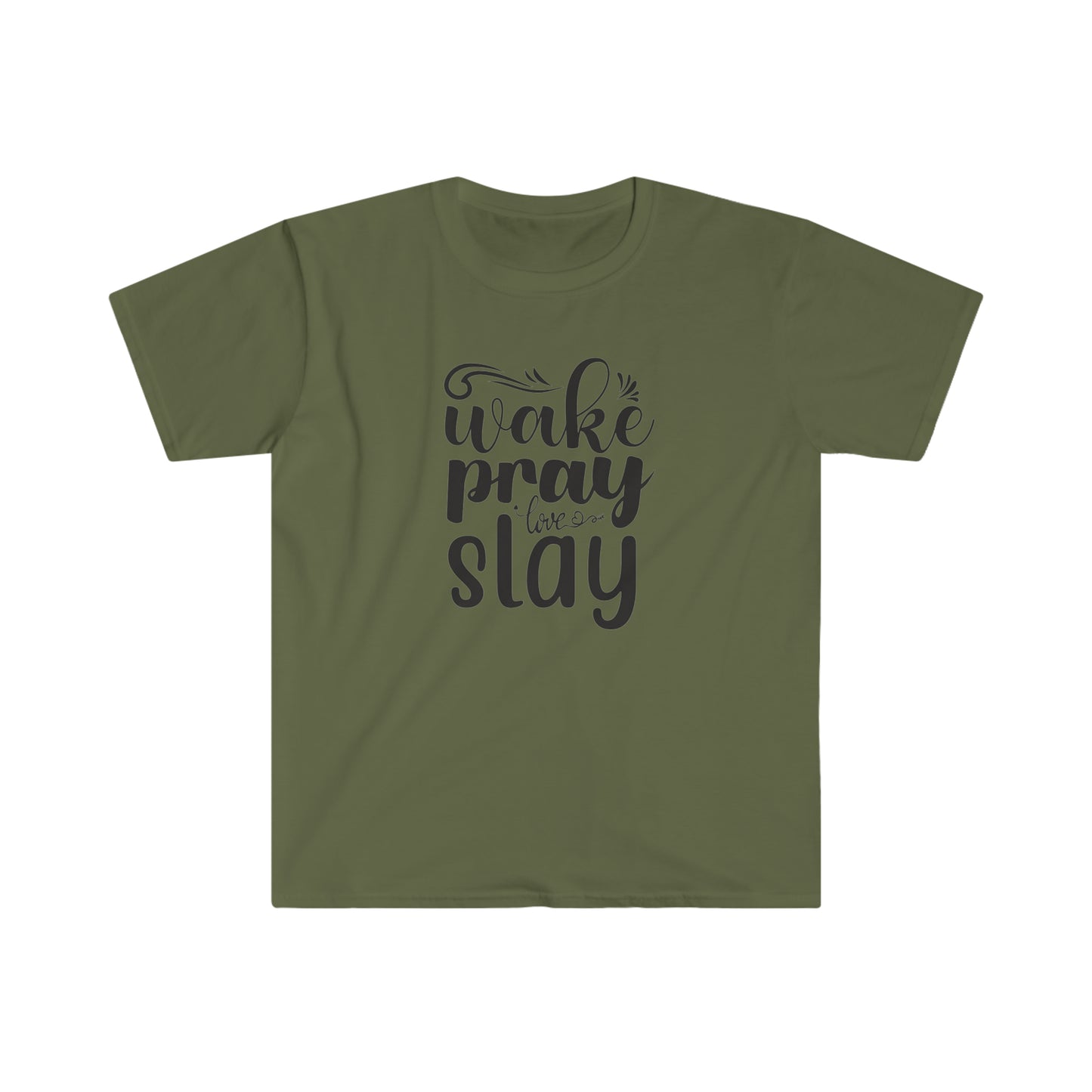 Wake Pray Love Slay - Unisex Softstyle T-Shirt