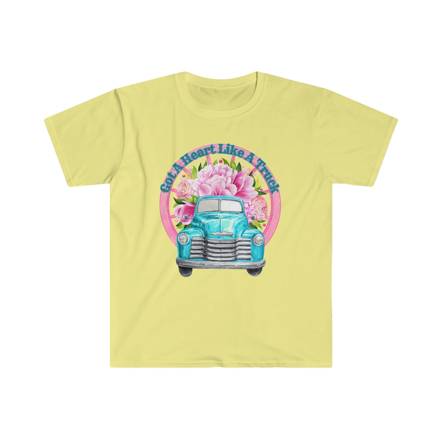 Heart Like a Truck - Unisex Softstyle T-Shirt