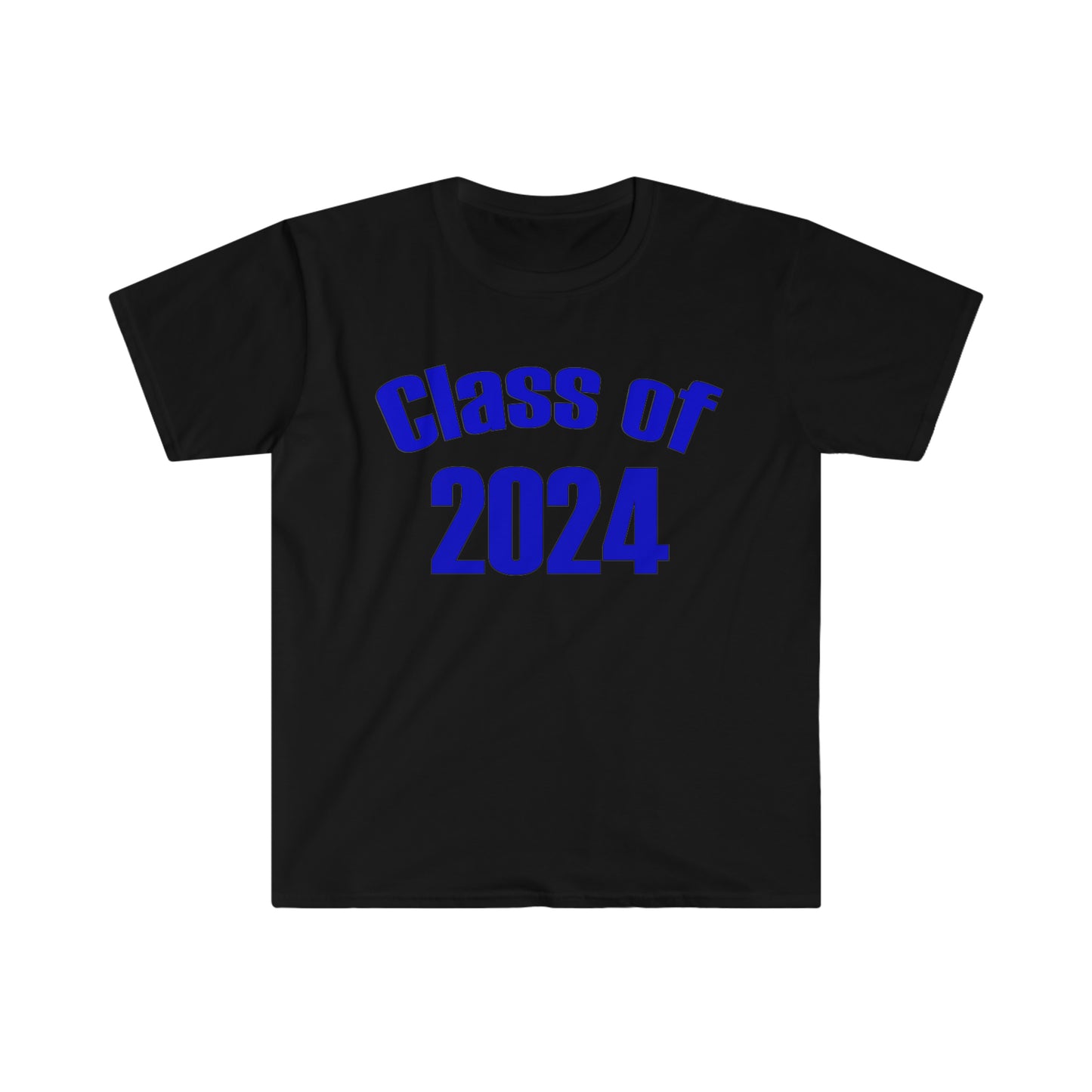 Class Of 2024 Athletic Style - Unisex Softstyle T-Shirt