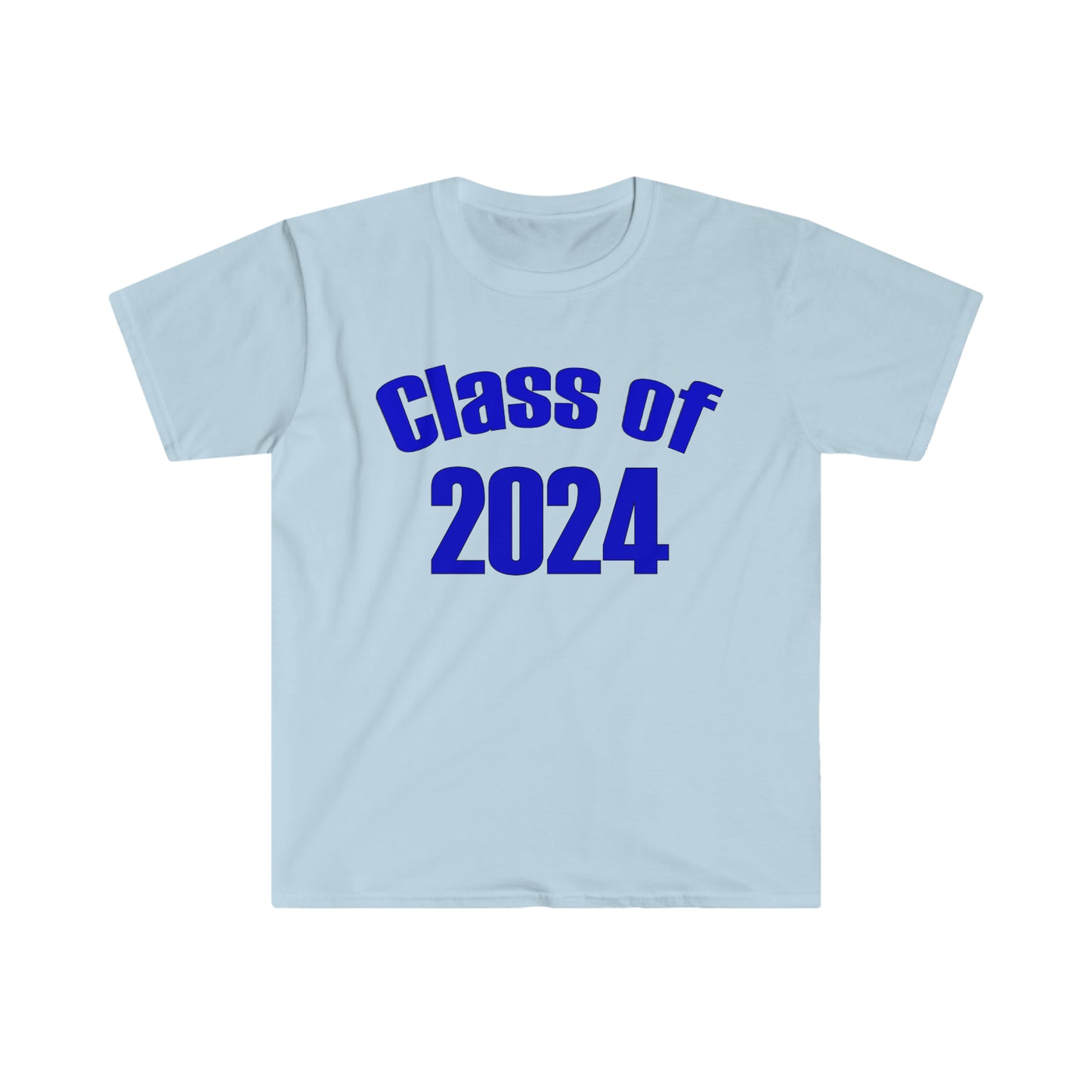 Class Of 2024 Athletic Style - Unisex Softstyle T-Shirt