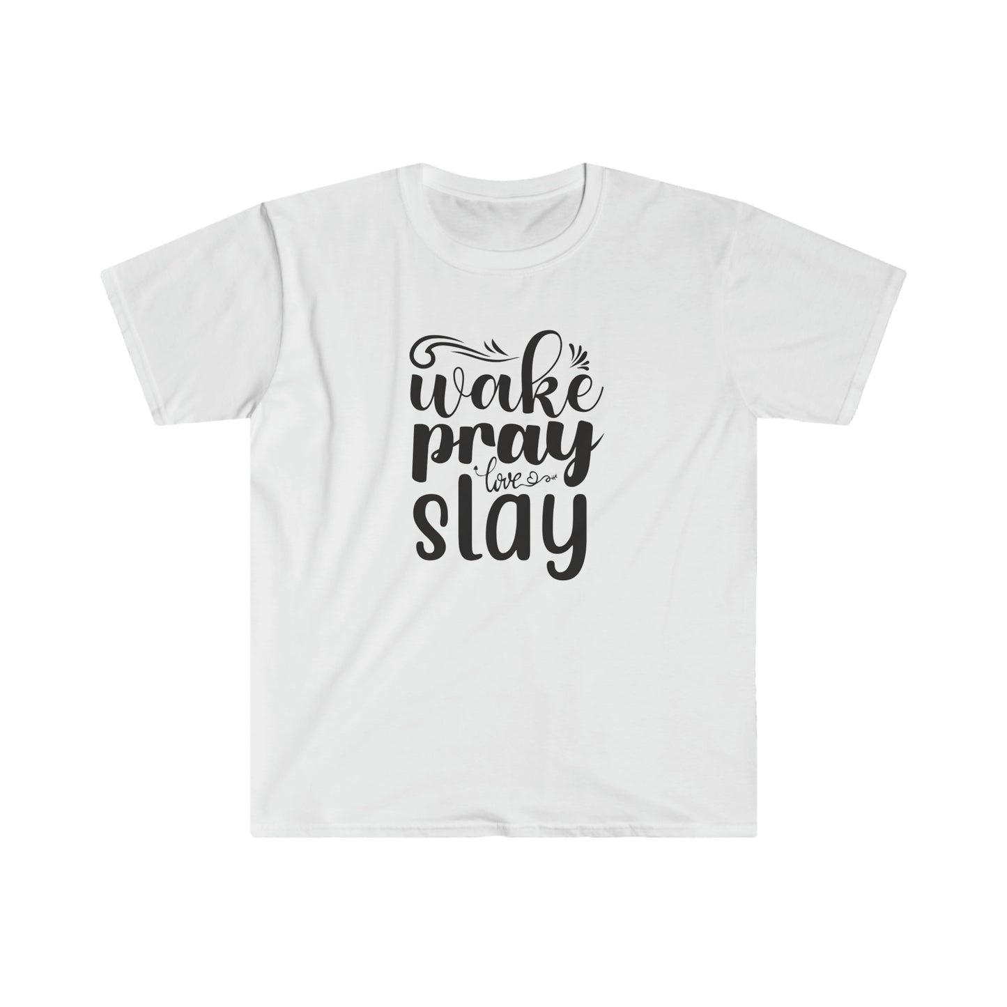 Wake Pray Love Slay - Unisex Softstyle T-Shirt