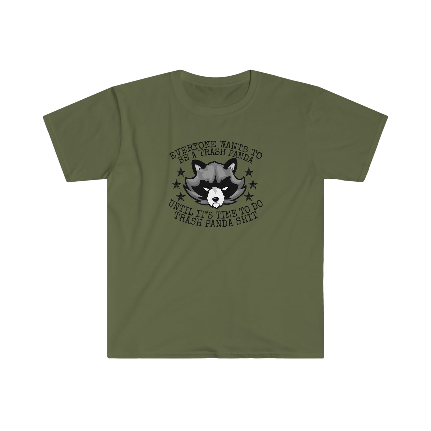 GamingTrashPanda S@#$ - Unisex Softstyle T-Shirt